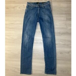 Roy Roger's Jeans Womens Blue Slim Fit Stretch Denim Made in Italy Size 32